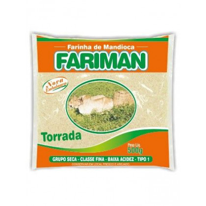 Farinha Man Torrada Fariman PC500GR