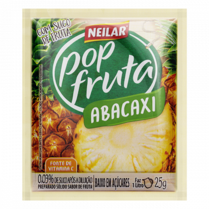 Ref. Pop Fruta Abacaxi PC25GR