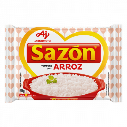 Tempero Sazon Arroz SH 60GR