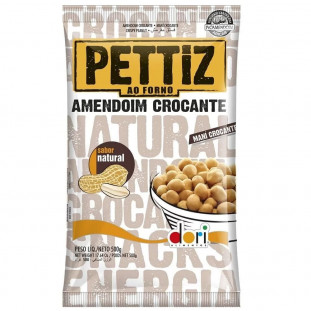 Amendoim Crocante Pettiz Natural PC 500GR