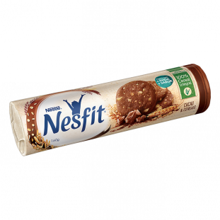 Bisc. Nestlé Nesfit Cereais e Cacau PC 160GR