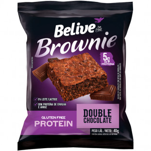 Brownie Belive Double Choc. Zero 40GR