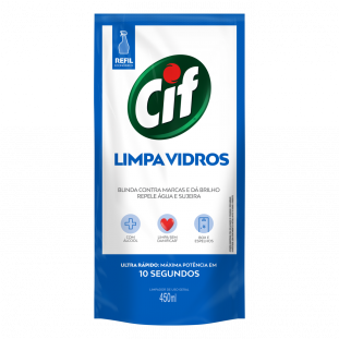CIF LIMPA VIDRO REFIL SH450ML