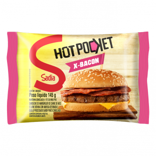 Hot Pocket Sadia X-Bacon PC 145GR