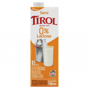 Leite Tirol Zero Lactose CX1LT