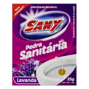 Odorizante Sanitário Pedra Lavanda Sany Mix 25g