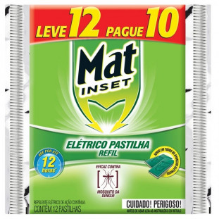 Pastilhas Mat Inset P10 PC12UN