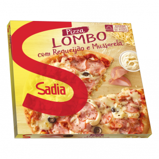 Pizza Sadia Lombo Catup. CX 460GR