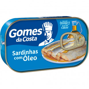 Sardinha Gomes da Costa Oleo LA 125GR