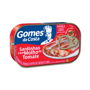 Sardinha Gomes da Costa Tomate LA 125GR