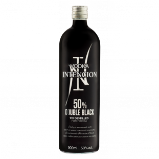 Vodka Intencion Double Black GF900ML