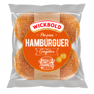 Pão Hambúrguer c/ Gergelim Wickbold