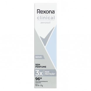 Desod Aero Rexona Clinical s/ Perfume FC 150ML